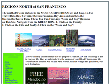 Tablet Screenshot of northofsf.com